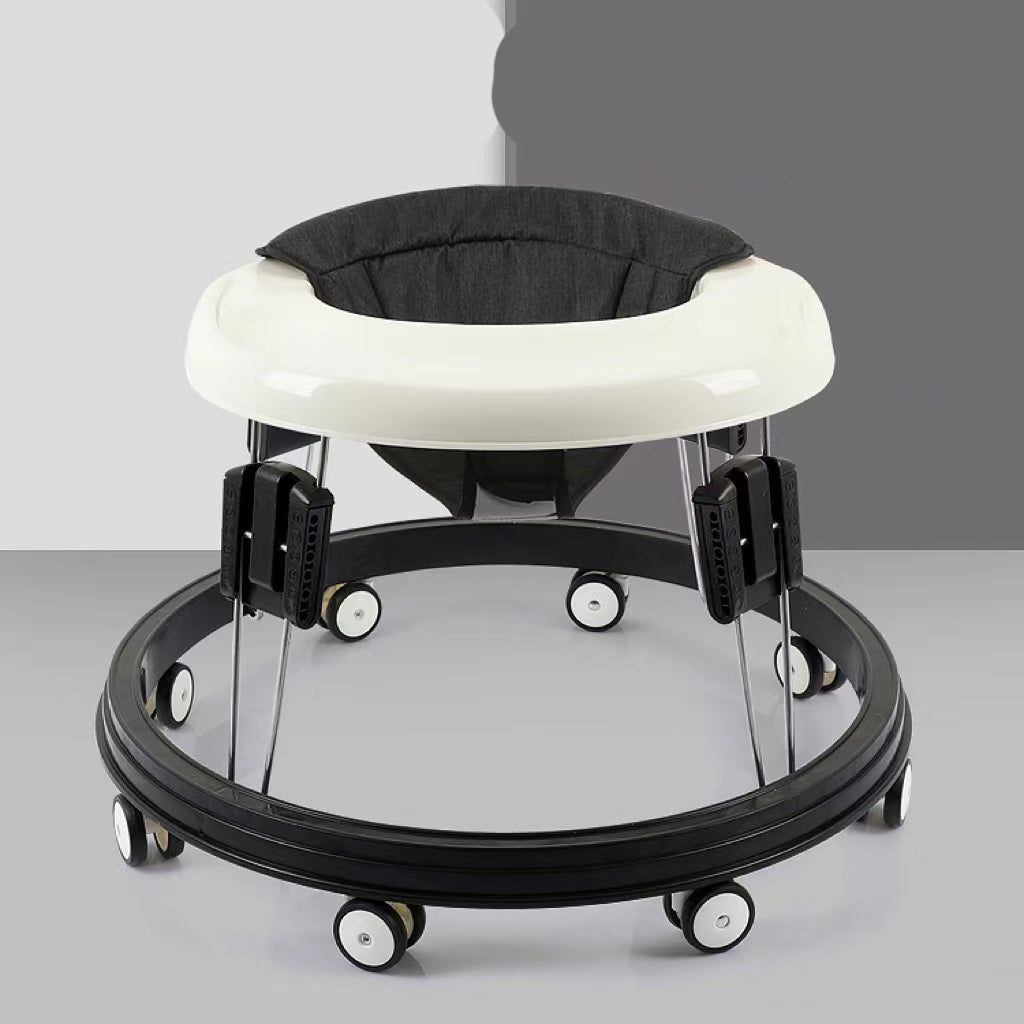 Multifunctional Baby Walker with Anti-Rollover Design & Music | 9-Height Adjustable Infant Walker (6–36 Months)