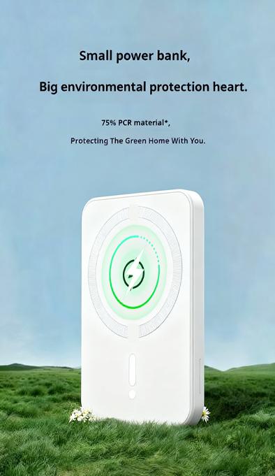 10000mAh Magnetic Wireless Power Bank – 15W PD Fast Charging