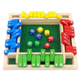 Wooden Shut The Box Game – Classic 2-4 Player Family Board Game, Party Fun, 8.6 x 8.6 in 🛍️