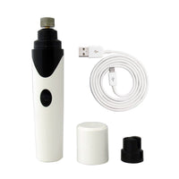 White rechargeable sharpener