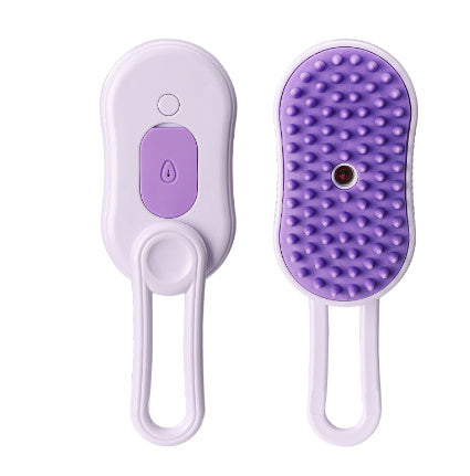 🐾✨ 3-in-1 Cat Steam Brush & Steamy Dog Brush | Electric Spray Pet Grooming Comb 💦 | Massage, Hair Removal & Deshedding Tool