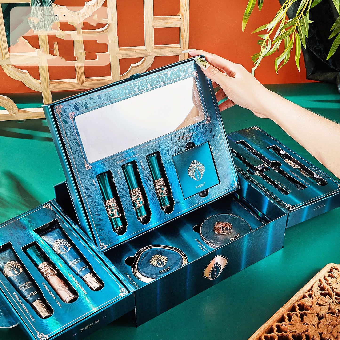 Creative Portable Home Makeup Kit – 12-Piece Beauty Cosmetic Set 💄