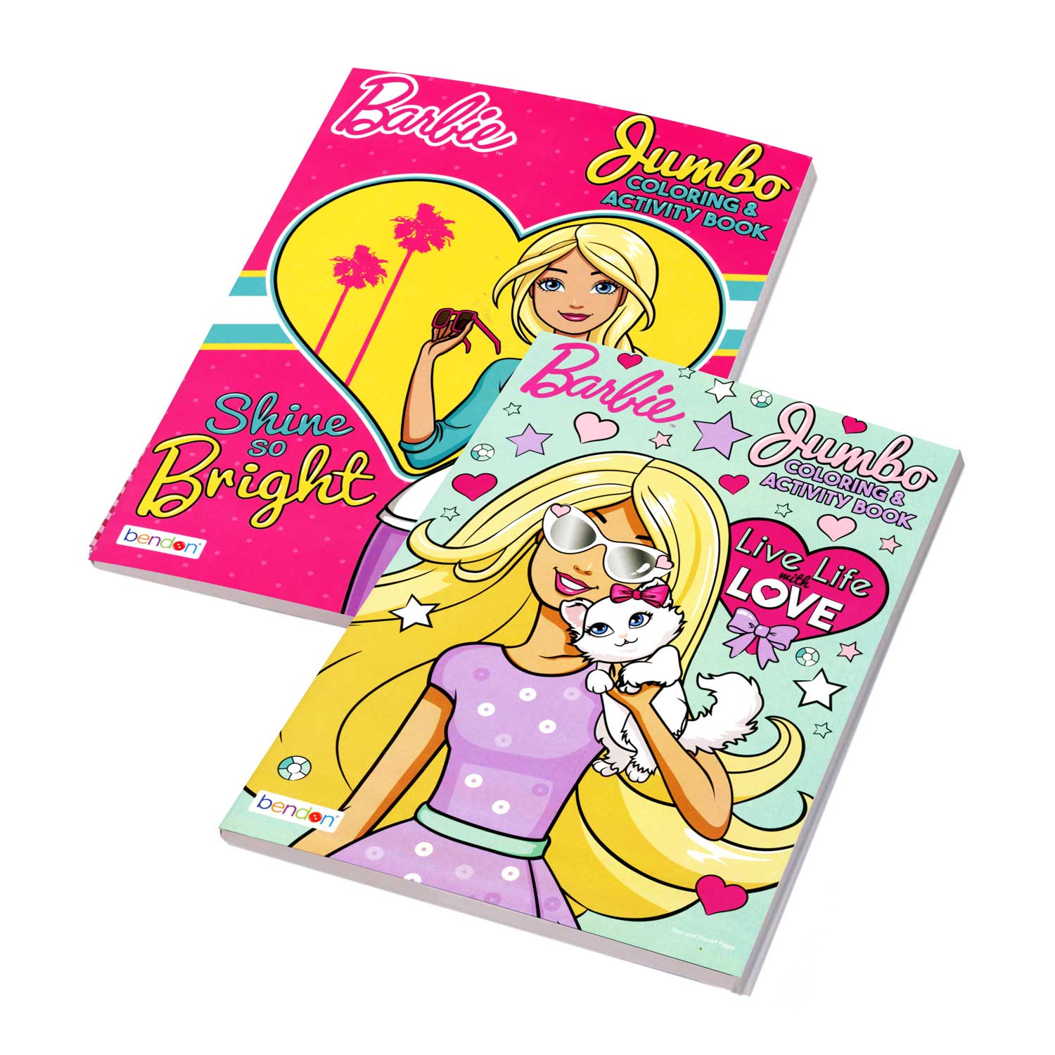 BARBIE Coloring Book & Activity- Live Life Love