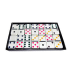 Double 6 Jumbo Dominoes w/ Color Dots G8Central