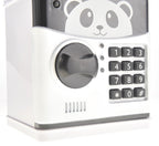 🐼💰 Cartoon Panda Electronic Password Protected Piggy Coin Bank
