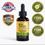Mullein Liquid Drops 2oz 🌿 Alcohol-Free Herbal Extract for Respiratory Wellness & Daily Herbal Support