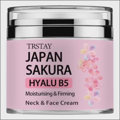 Japan Sakura Essence Cream, Sakura Tone Up Cream with Hyaluronic Acid,