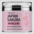 Japan Sakura Essence Cream, Sakura Tone Up Cream with Hyaluronic Acid,