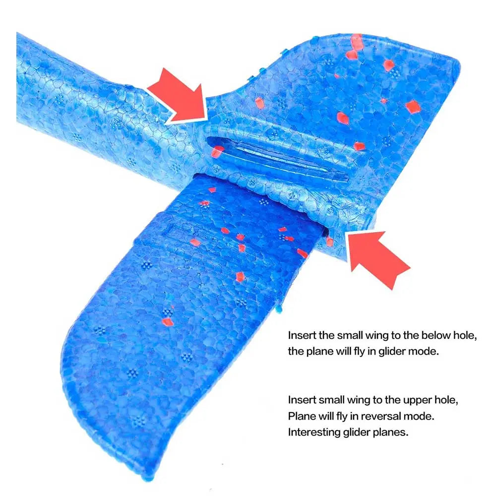 2 Pack Toy Foam Throwing Airplane G8Central