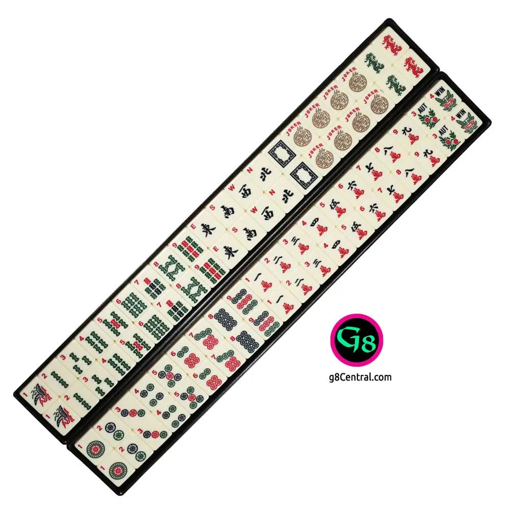 Mah Jong Set in Map Case With Pushers G8Central