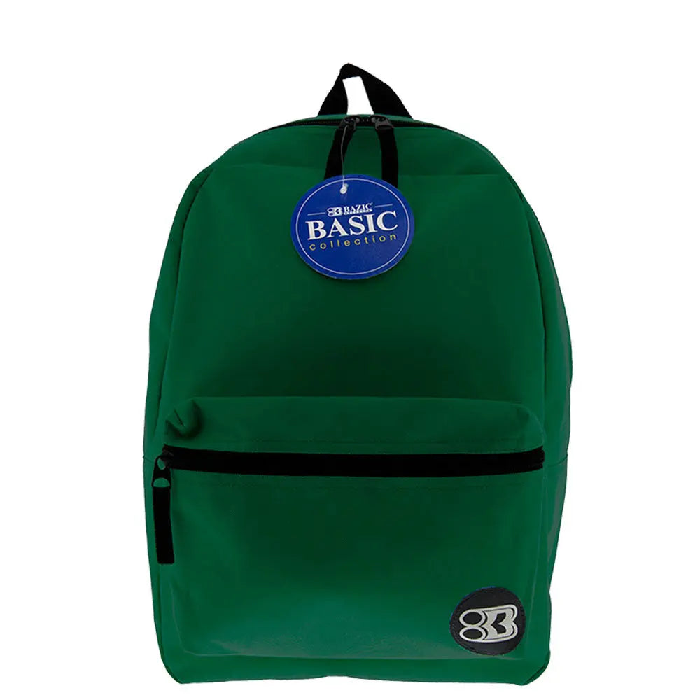 Simple School Backpack 16 Inch | Green G8Central