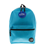 Simple School Backpack 16 Inch | Cyan