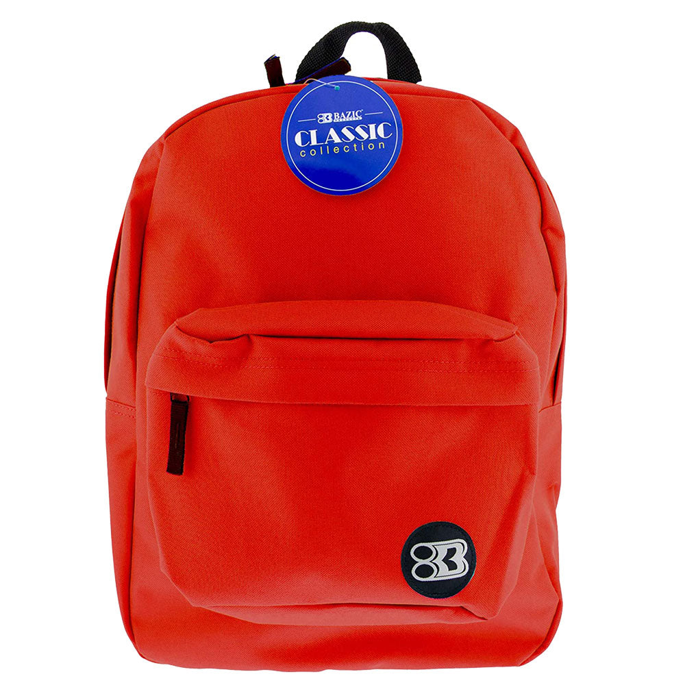 Classic Backpack 17 Inch | Red