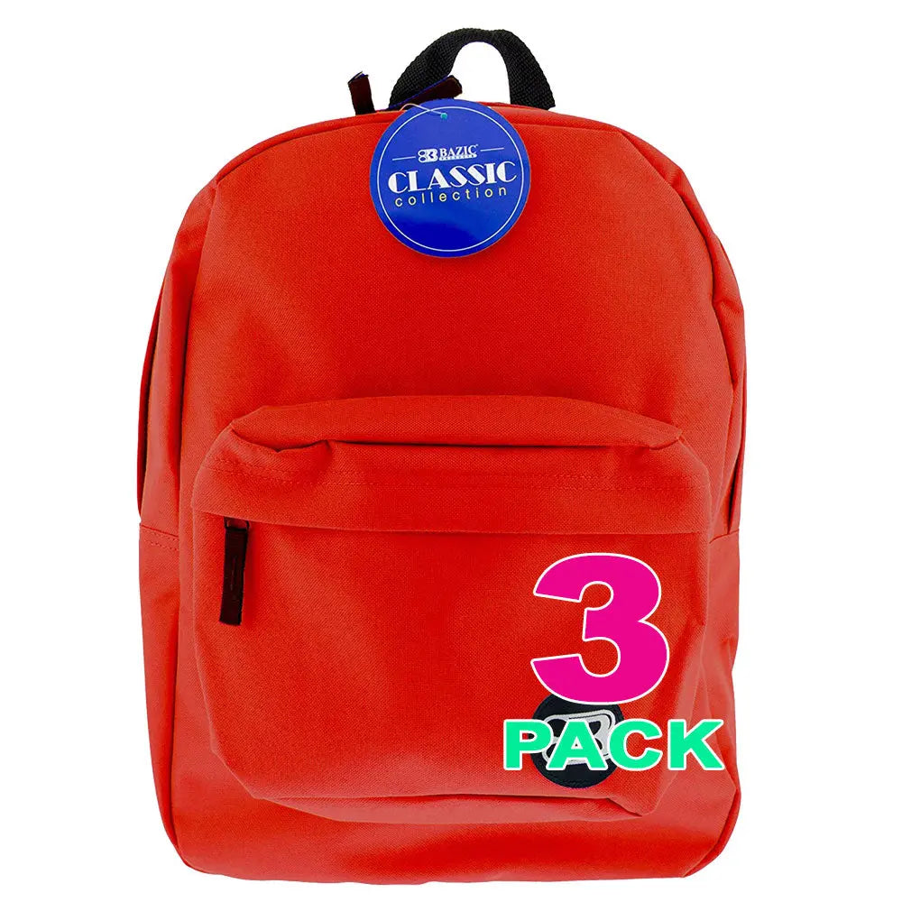 Classic Backpack 17 Inch | Red G8Central