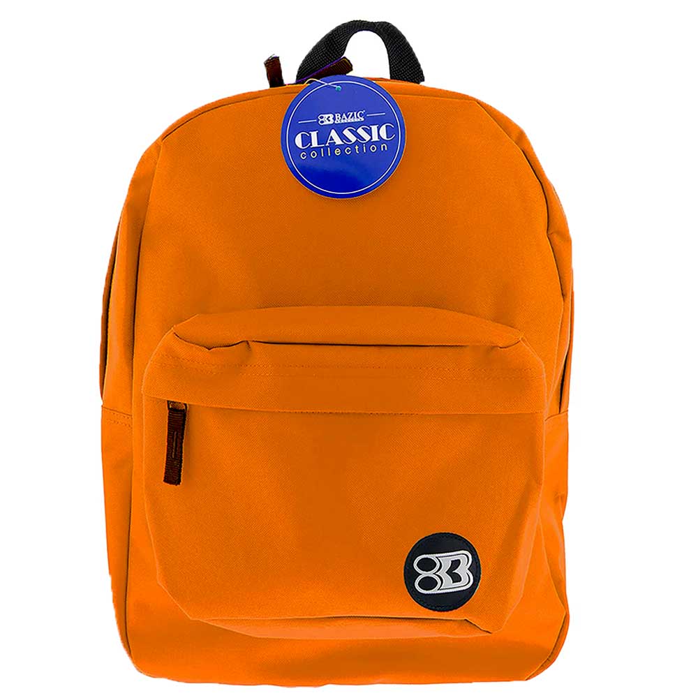 Classic Backpack 17 Inch | Orange