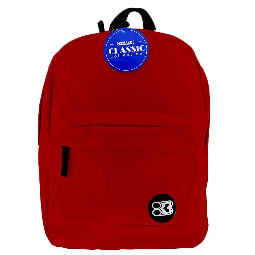 Classic Backpack 17 Inch | Burgundy G8Central