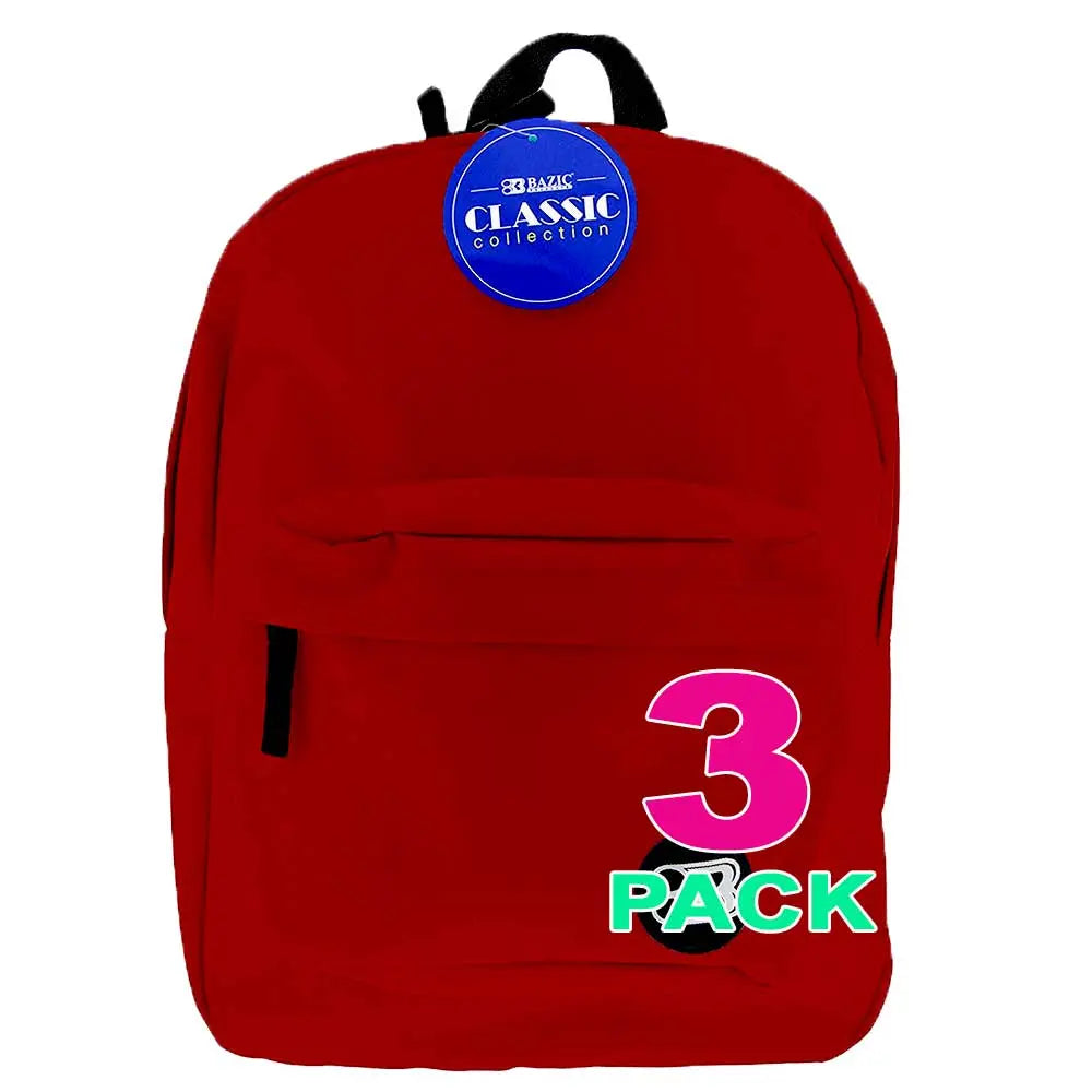 Classic Backpack 17 Inch | Burgundy G8Central