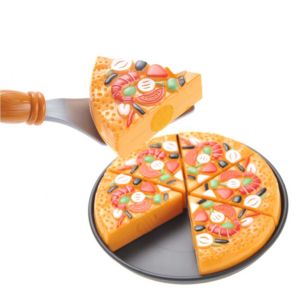 Pizza, Watermelon, and Ice Cream Cutting Food Playset