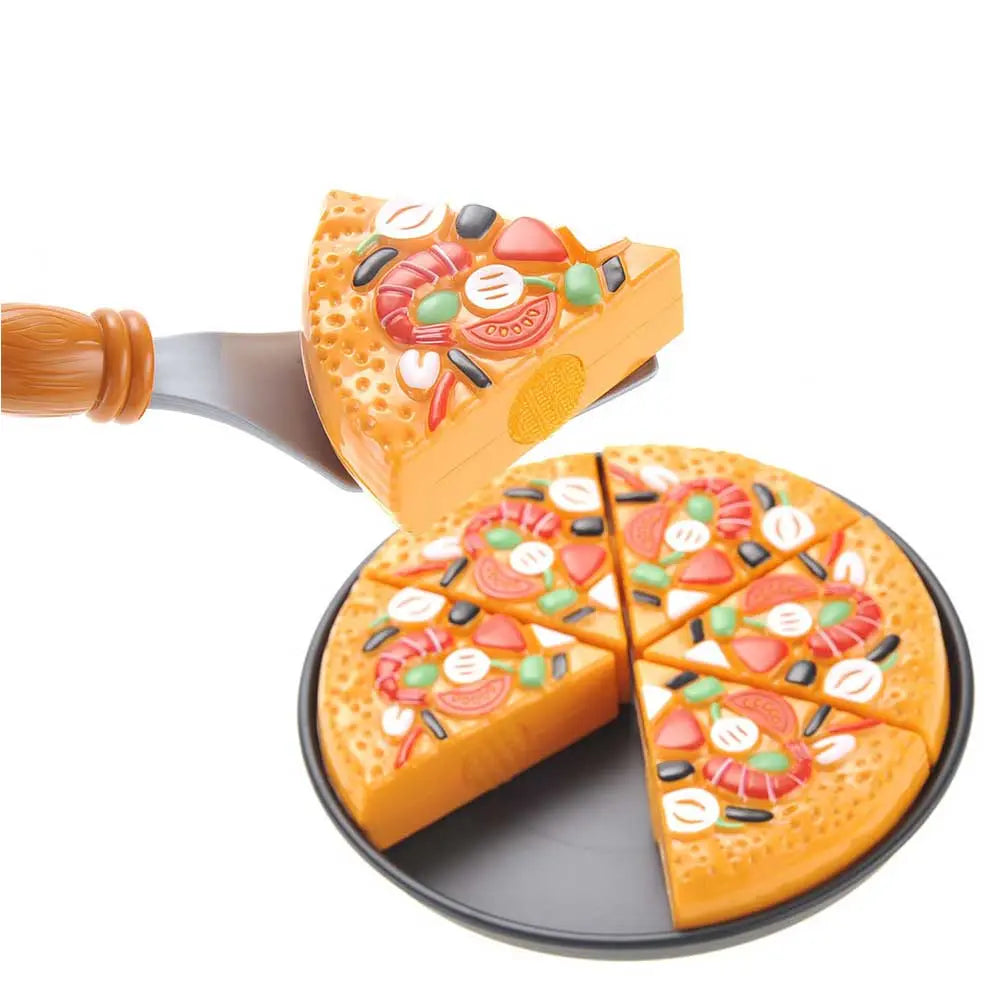 Pizza, Watermelon, and Ice Cream Cutting Food Playset G8Central