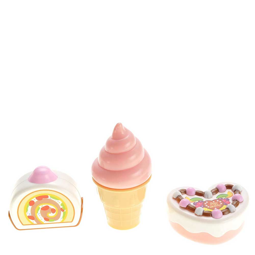 Play Food Set With Cupcake, Cakes, Ice Cream & Sundae