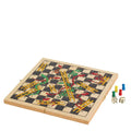 Wooden Snake & Ladders Game G8Central