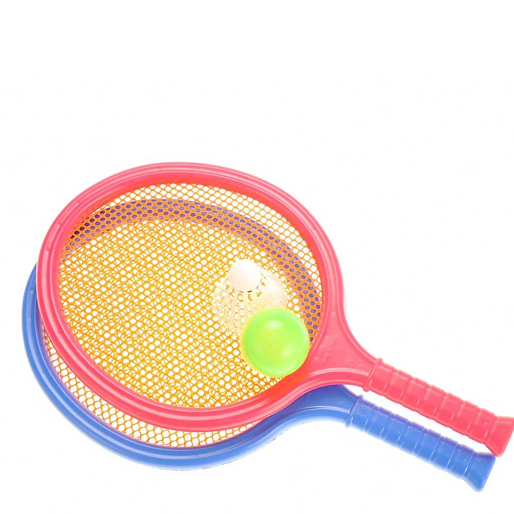 Badminton Set For Kids With 2 Rackets, Ball And Birdie