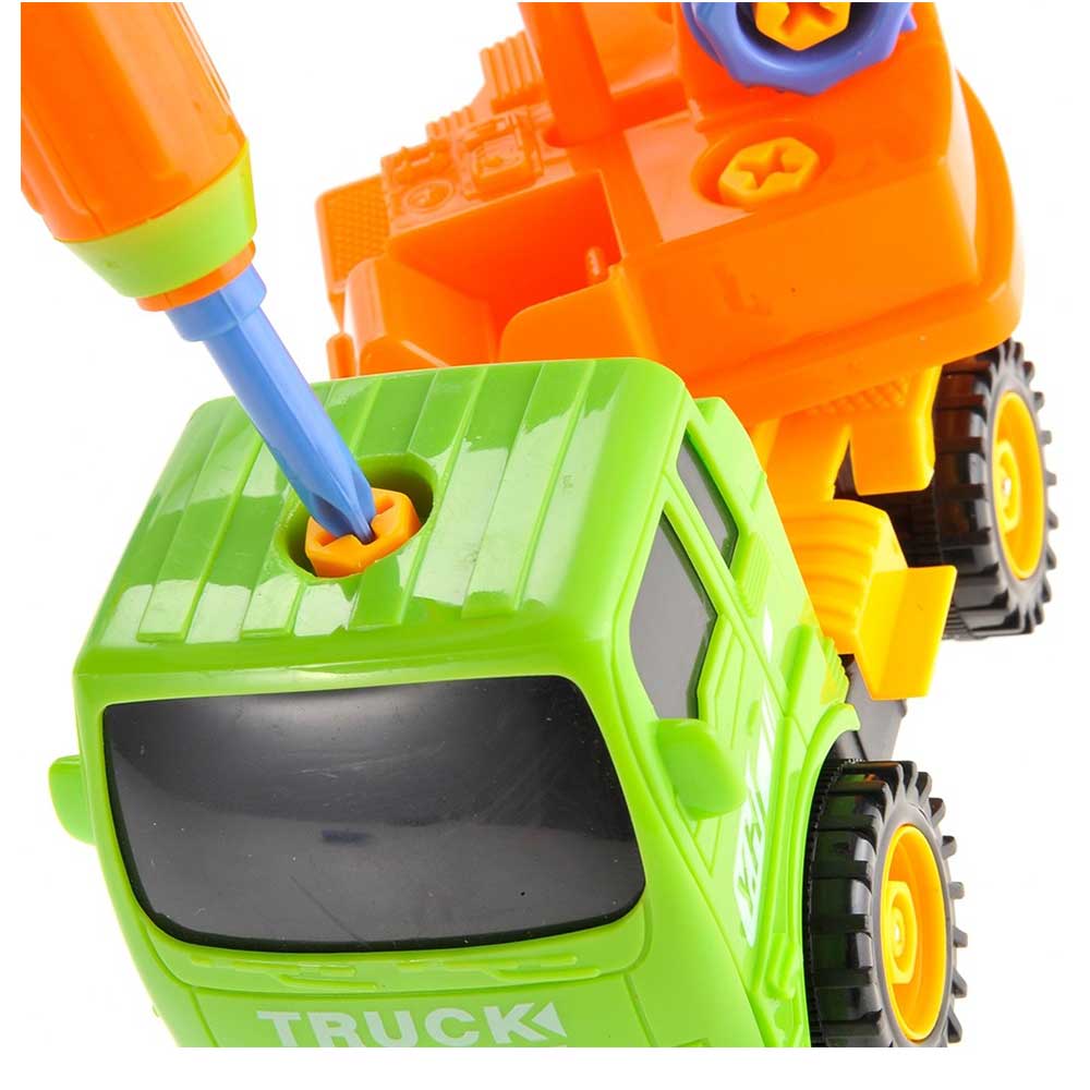 Take-A-Part Excavator Truck Set