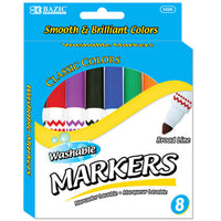 8-color Markers / 3-Pack