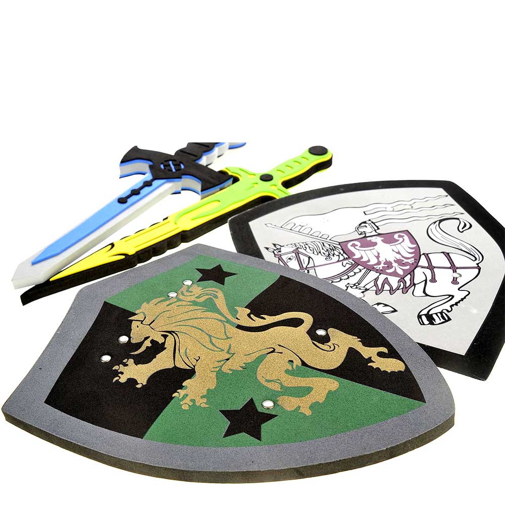 Foam Swords And Shields (White Eagle VS Golden Lion)