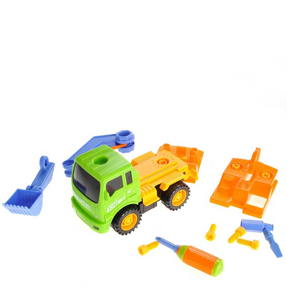 Take-A-Part Excavator Truck Set