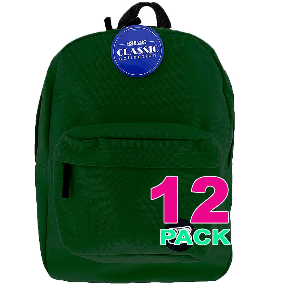 Classic Backpack 17 Inch | Green