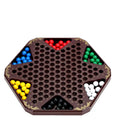 Hexagon Wooden Chinese Checkers G8Central