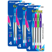 G-Flex Oil-Gel Ink Pen, Soft Barrel Grip | 4 Ct