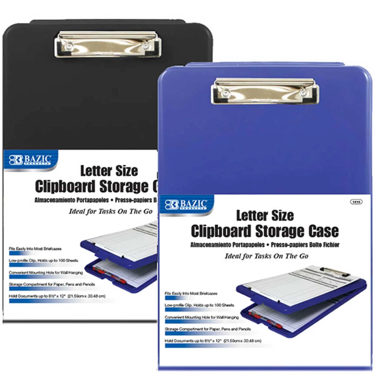Clipboards Storage Case w/Low Profile Clip | 2 Colors G8Central