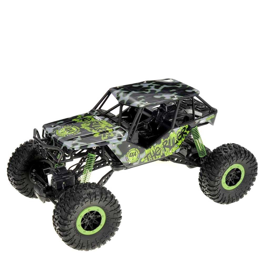 1:10 RC 2.4G 4WD Rally Rock Crawler Car | Green G8Central