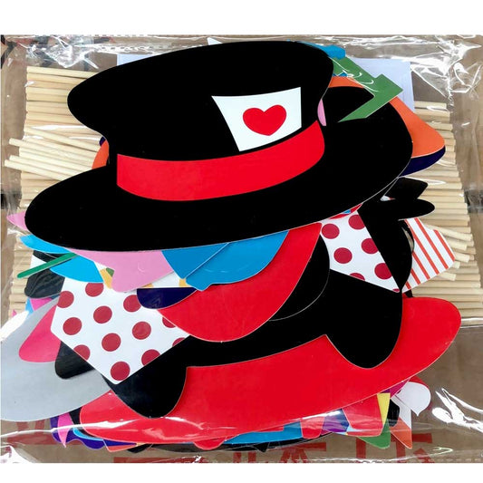 Graduation Photo Booth Props | Set of 66 pieces