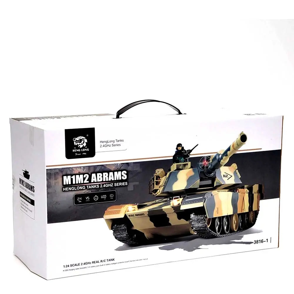 1:24 Defense Force M1A2 RC Battle Tank G8Central