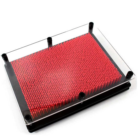 3D Pin Art Impression Board | Red