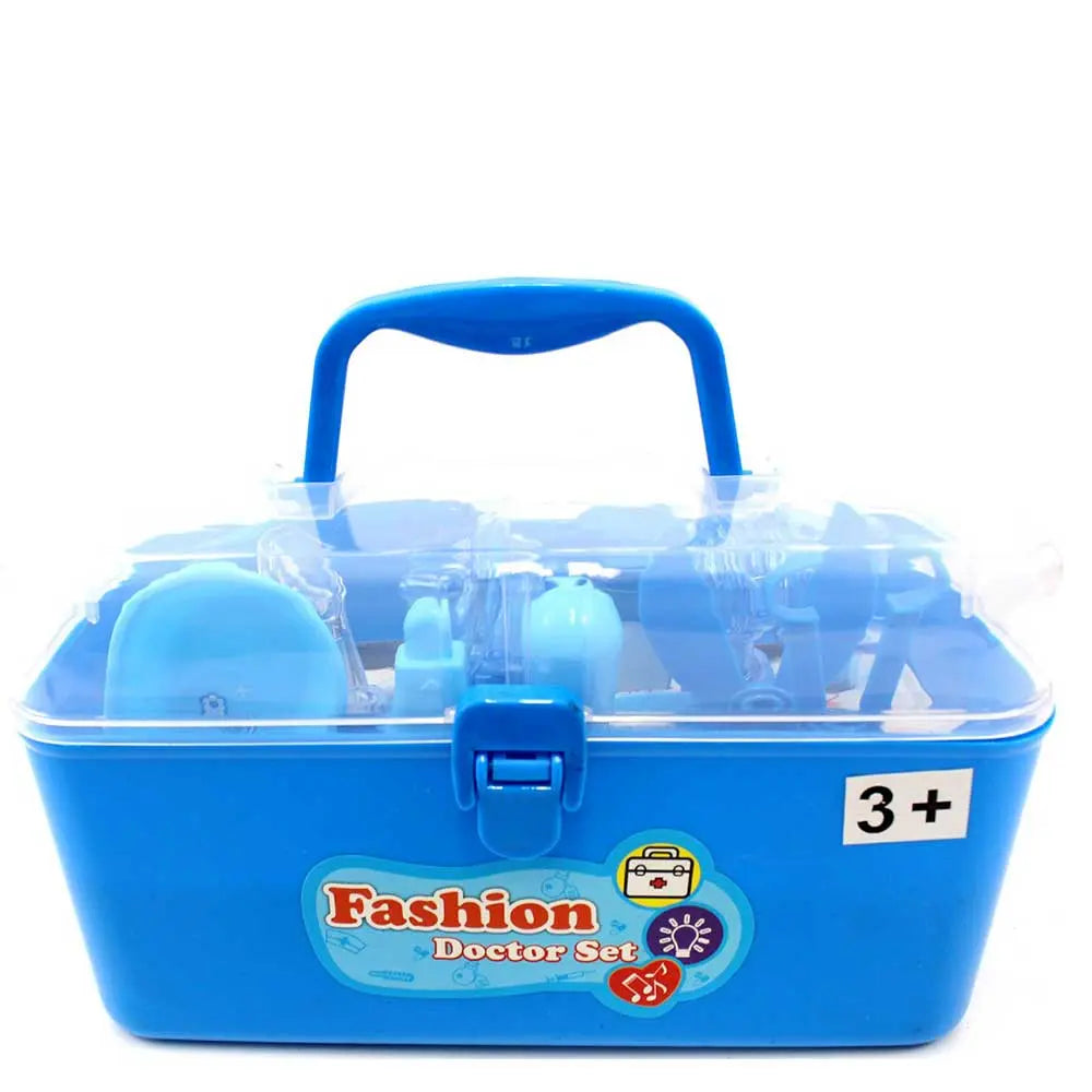 Medical Box Doctor Nurse Medical Kit Playset | Blue – G8Central.com