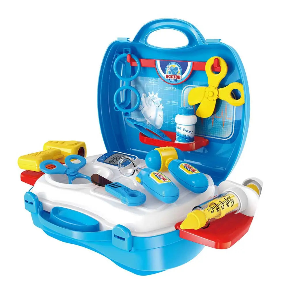 Portable Doctor Case Play Set 18pcs G8Central