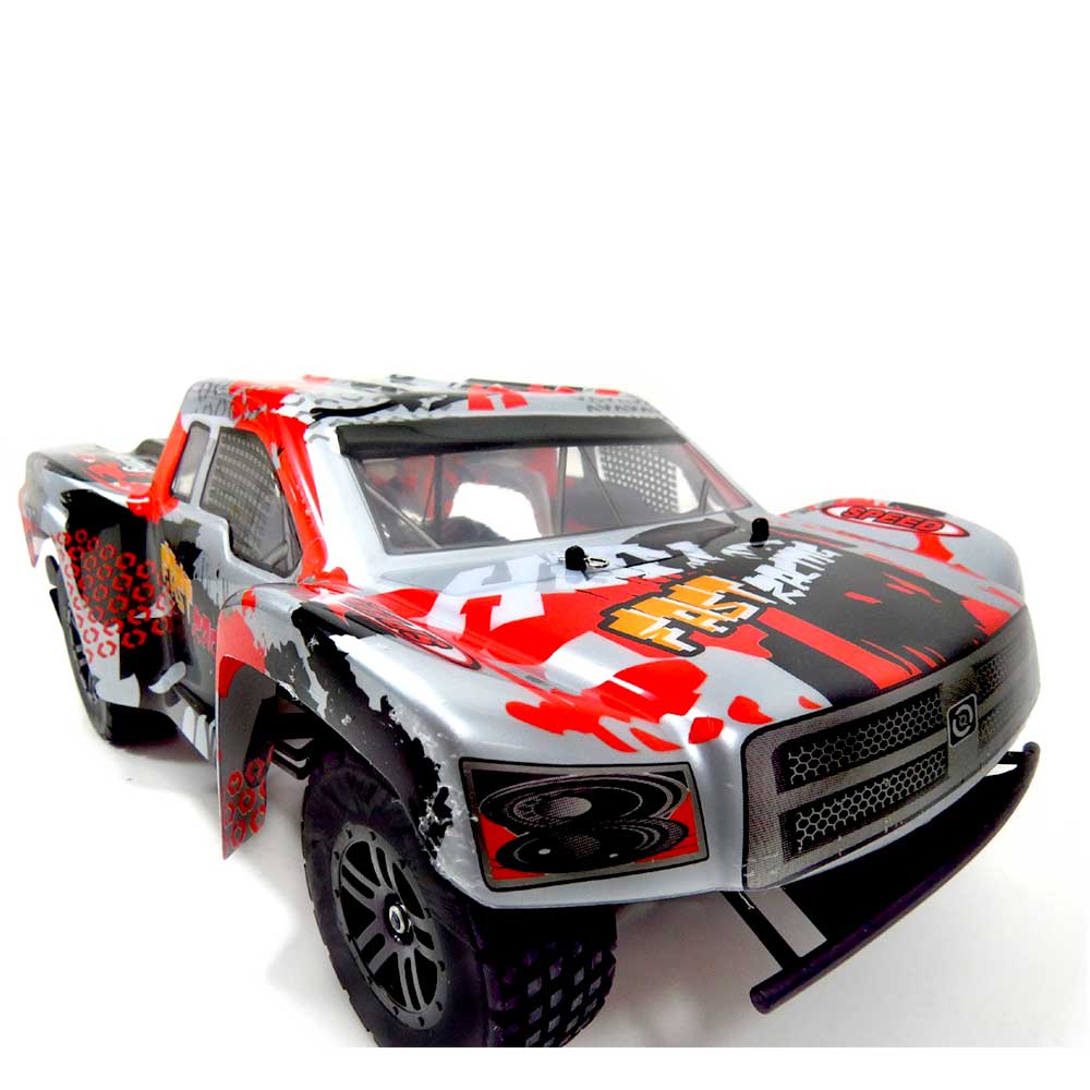 1:12 RC 2.4G Pathfinder Remote Control Racing Truck | Silver G8Central