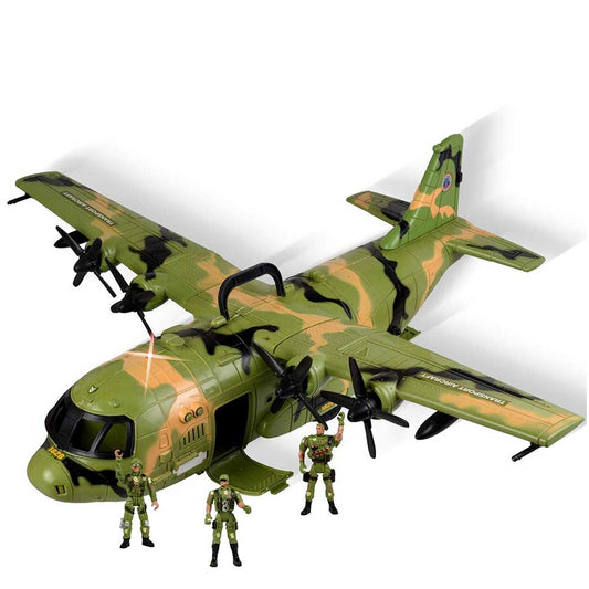 Military Combat Air Force Airplane C130 With Lights And Sound