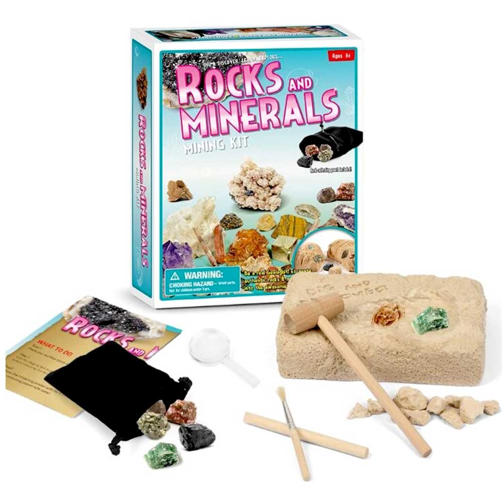 Rocks And Mineral Dig Kit