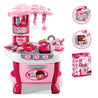 Deluxe Kitchen Appliance Cooking Play Set With Lights &amp; Sound  G8Central