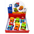 Push And Go Friction Powered Trucks (Cement Mixer, Sweeper, And Harvester) G8Central