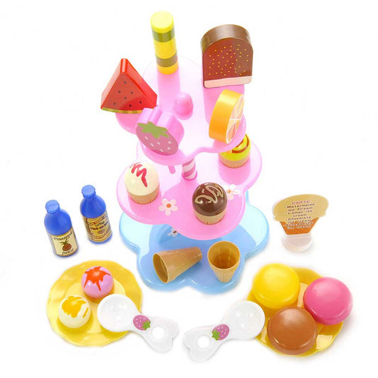 Sweet Treats Ice Cream And Desserts Tower Play Set G8Central