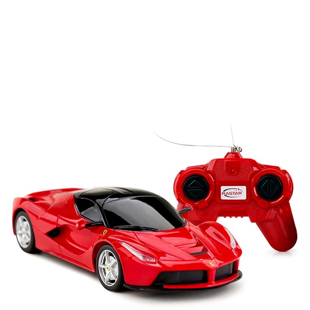 Toy Model Sport Car 1:24 Scale with RC Ferrari LaFerrari | Red