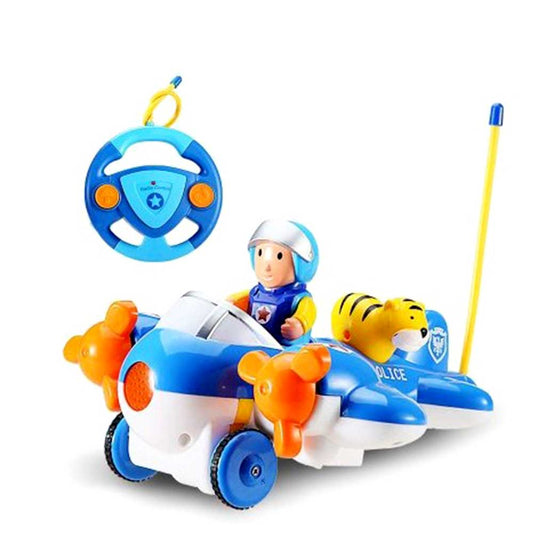 Cartoon RC Airplane for Kids | Blue