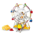 Metal Toy Ferris Wheel Model Building Kit With Lights And Music G8Central