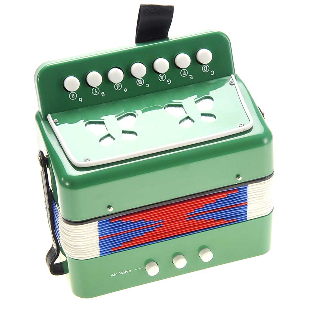 Children's Musical Instrument Accordion | Green